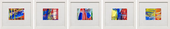 Gerhard Richter - Colmar (I-V) - Rahmenbild