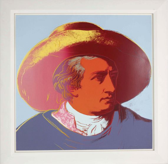 Andy Warhol - Goethe - Rahmenbild