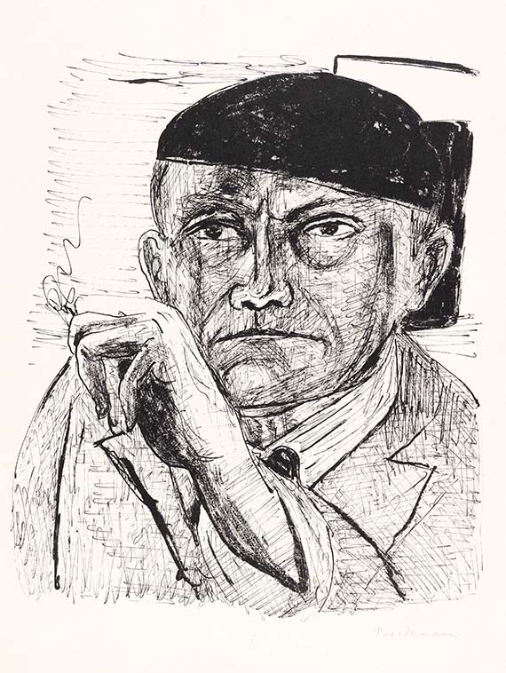 Max Beckmann - Selbstbildnis