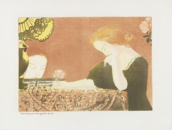 Maurice Denis - Amour, Mappe mit 12 farbigen Lithographien - Weitere Abbildung