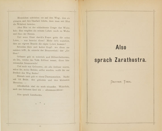 Friedrich Nietzsche - Also sprach Zarathustra. 3 Teile in 1 Band