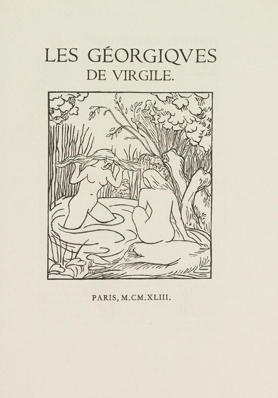 Aristide Maillol - Vergil, Les Géorgiques - Weitere Abbildung