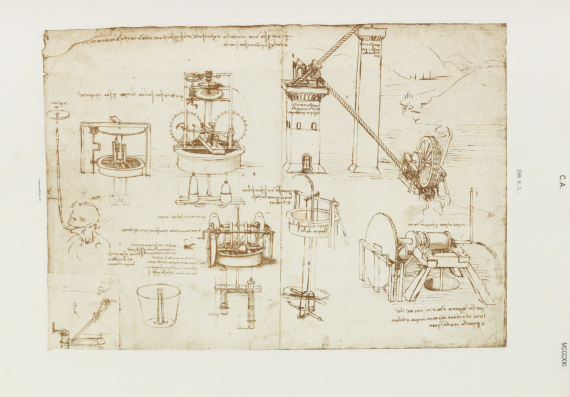  Leonardo da Vinci - Il Codice Atlantico. 8 Bände