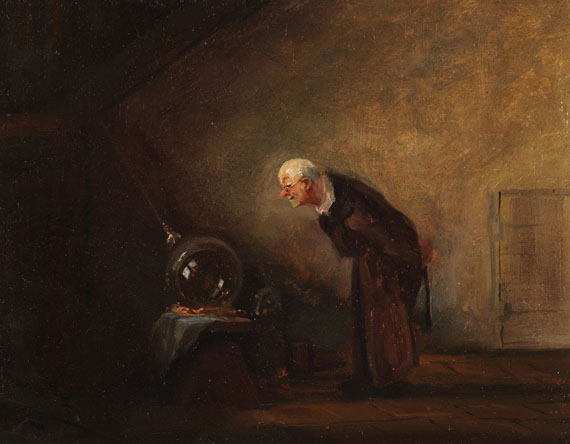 Carl Spitzweg - Der Alchimist (Chemicus)