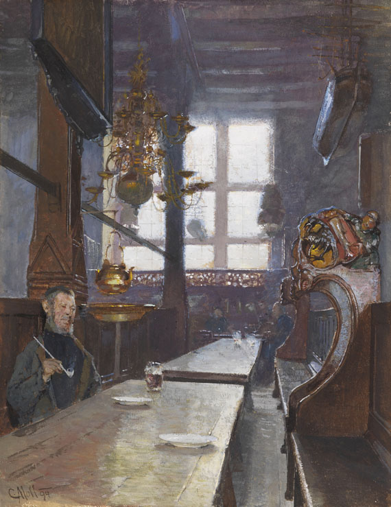 Carl Moll - Schifferhaus in Lübeck