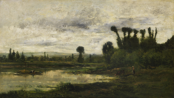 Daubigny - Bords de l'Oise, Temps d´Orage