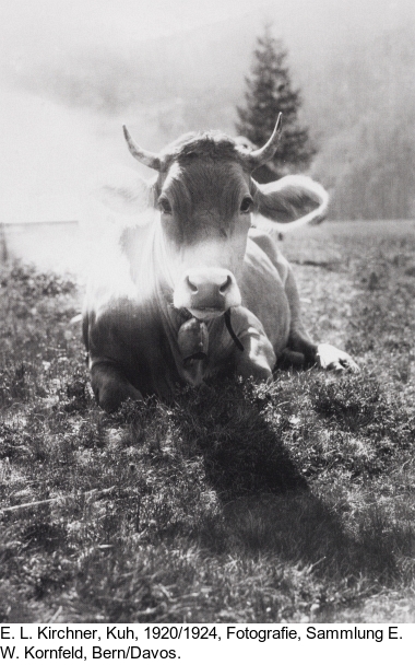 Ernst Ludwig Kirchner - Kühe auf der Alp - Weitere Abbildung
