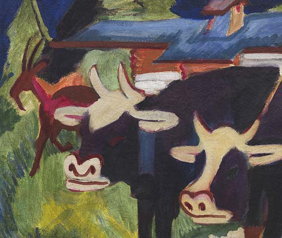 Ernst Ludwig Kirchner - Kühe auf der Alp - Weitere Abbildung