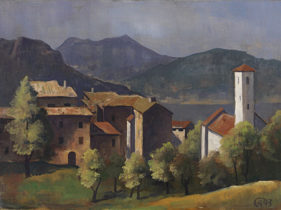 Karl Hofer - Muzzano (Tessin)