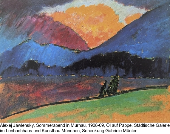 Christian Rohlfs - Die blauen Berge - Weitere Abbildung