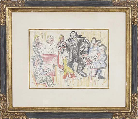 Ernst Ludwig Kirchner - Und Pippa tanzt - Rahmenbild