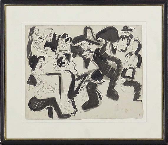Ernst Ludwig Kirchner - Pippa tanzt - Rahmenbild