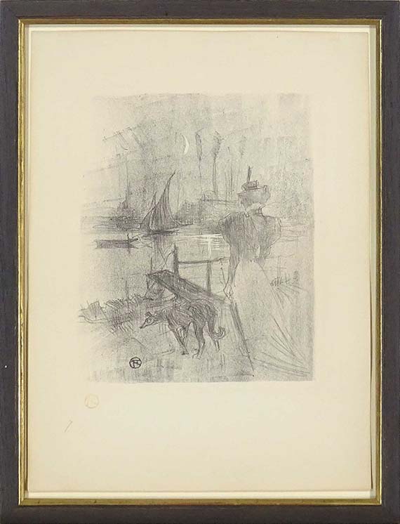 Henri de Toulouse-Lautrec - Adieu - Rahmenbild