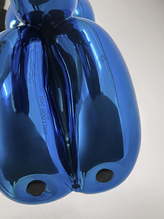 Jeff Koons - Balloon Dog (Blue) - Weitere Abbildung