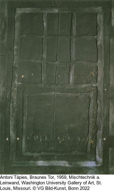 Antoni Tàpies - Door and Colors