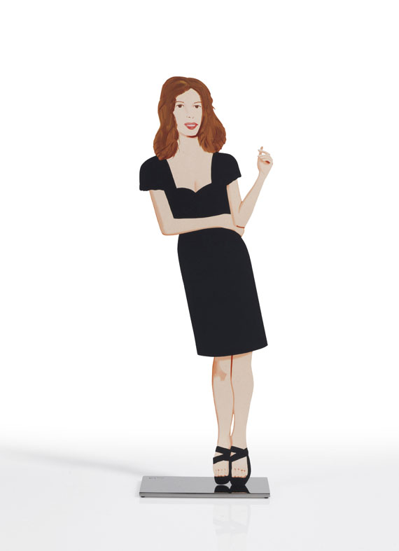 Alex Katz - Black Dress 2 (Cecily), Black Dress 5 (Ulla) und Black Dress 9 (Christy)