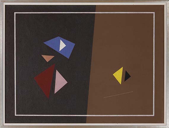 Friedrich Vordemberge-Gildewart - Composition no 141 - Rahmenbild