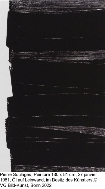 Pierre Soulages - Peinture 54 x 73 cm, 26 septembre 1981 - Weitere Abbildung