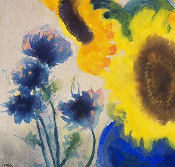 Emil Nolde - Sonnenblumen - Weitere Abbildung