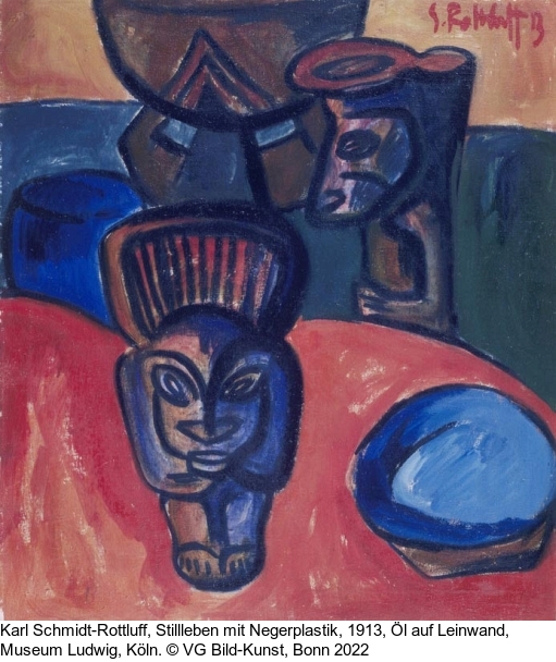 Karl Schmidt-Rottluff - Afrikanische Schale