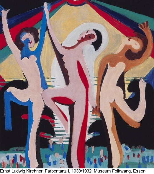 Ernst Ludwig Kirchner - Ringer - Weitere Abbildung