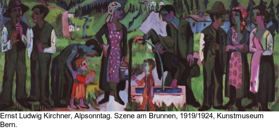 Ernst Ludwig Kirchner - Ringer - Weitere Abbildung