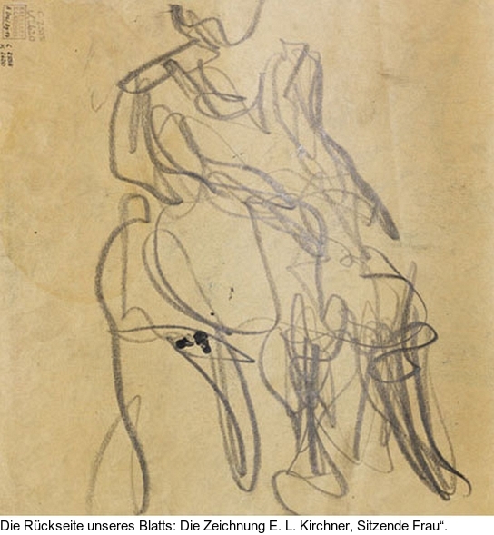 Ernst Ludwig Kirchner - Kniender Akt - Weitere Abbildung