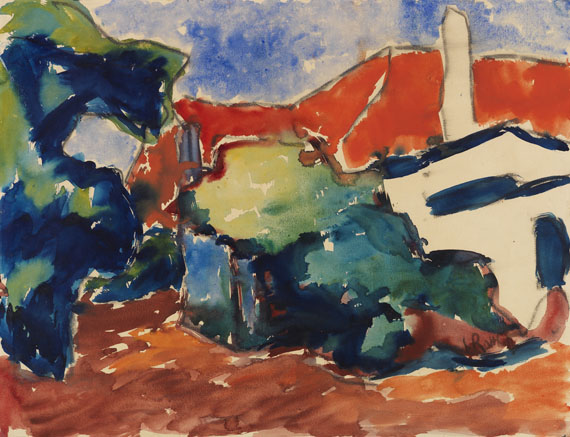 Karl Schmidt-Rottluff - Gutshof