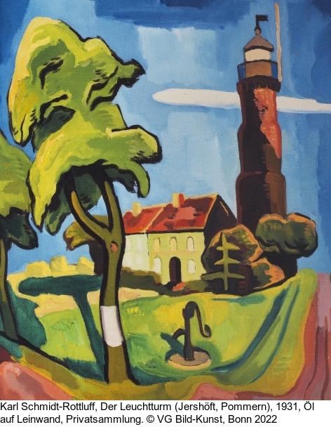 Karl Schmidt-Rottluff - Leuchtturm - Weitere Abbildung