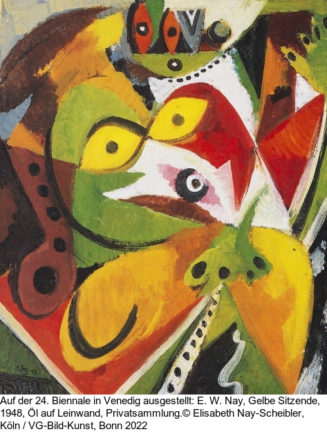 Ernst Wilhelm Nay - Maurische Mädchen - Weitere Abbildung