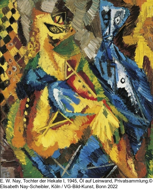 Ernst Wilhelm Nay - Maurische Mädchen - Weitere Abbildung