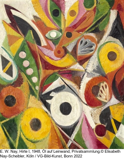 Ernst Wilhelm Nay - Maurische Mädchen - Weitere Abbildung