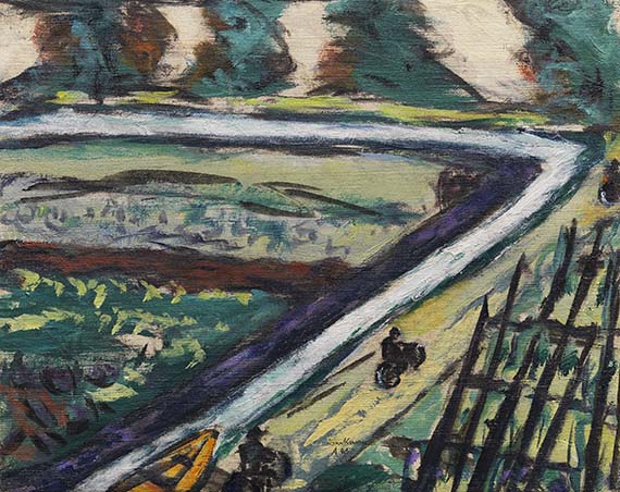 Max Beckmann - Holländischer Radfahrweg