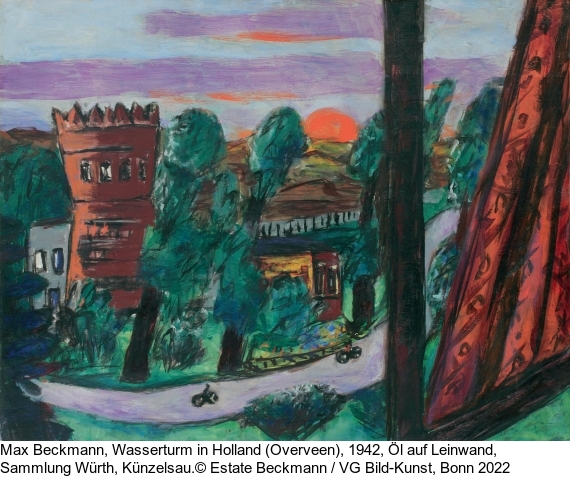 Max Beckmann - Holländischer Radfahrweg