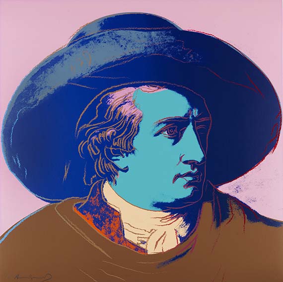 Andy Warhol - Goethe - Weitere Abbildung