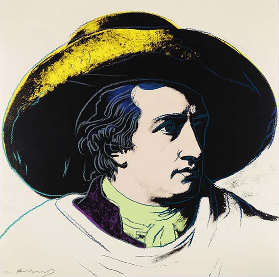 Andy Warhol - Goethe - Weitere Abbildung