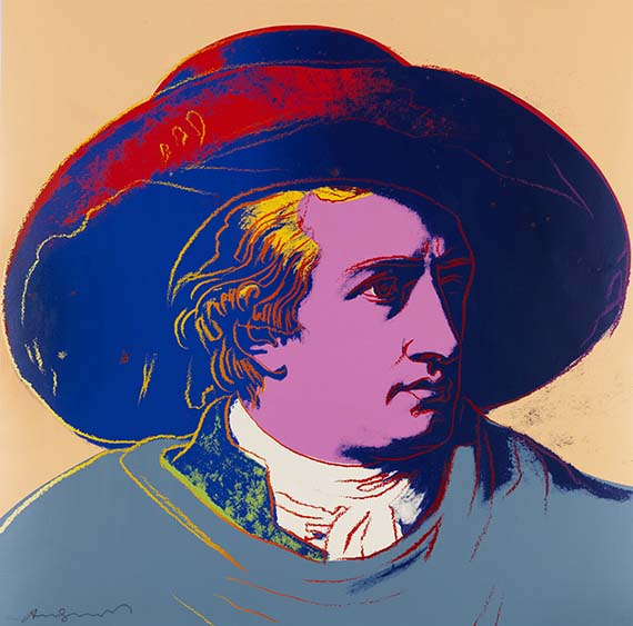 Andy Warhol - Goethe - Weitere Abbildung