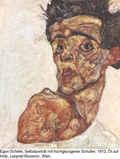 Egon Schiele - Selbstporträt - Weitere Abbildung