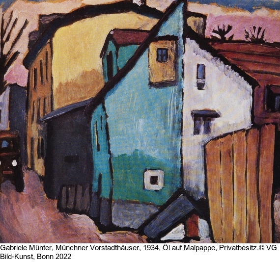 Gabriele Münter - Äußere Wienerstraße (Altmünchen) - Weitere Abbildung