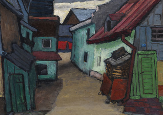 Gabriele Münter - Äußere Wienerstraße (Altmünchen) - Weitere Abbildung