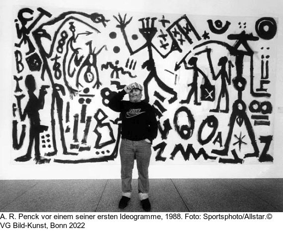 A. R. Penck (d.i. Ralf Winkler) - Roter Planet - Weitere Abbildung