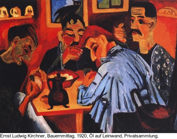 Ernst Ludwig Kirchner - Bauerntanz - Weitere Abbildung