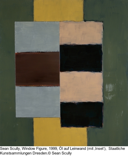 Sean Scully - Line Deep Red - Weitere Abbildung