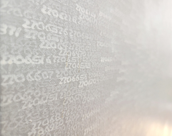 Roman Opalka - 1965/1–infinity. Detail 2702874–2724888 - Weitere Abbildung