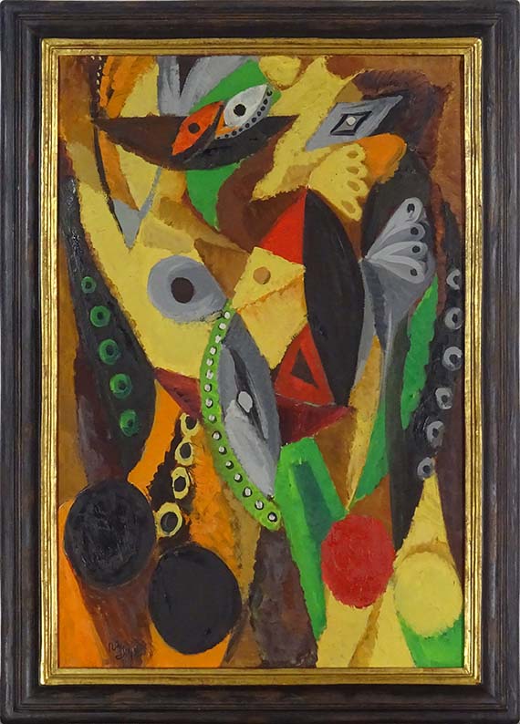 Ernst Wilhelm Nay - Maurische Mädchen - Rahmenbild