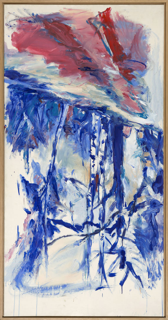 Georg Baselitz - Waldweg - Rahmenbild