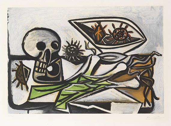 Pablo Picasso - Nature morte au Crâne