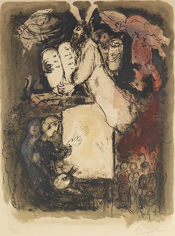 Marc Chagall - Le Songe du Peintre - Weitere Abbildung