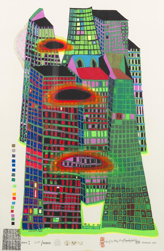 Hundertwasser - Good morning city - bleeding town