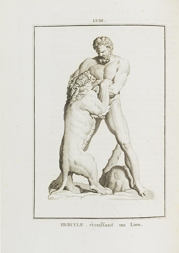 Mulot, Francois-Valentin - Museum de Florence. 4 Bände